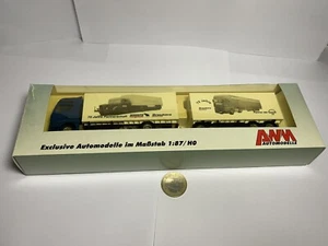 ak206 modellino auto 1:87 75 J partnership Schmitz Breukers AWM camion nuovo imballo originale MAN H0 - Foto 1 di 4
