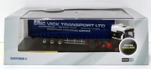 Oxford Diecast 1/76 Scale MAN02CS - MAN TGX - Eric Vick Transport - Picture 1 of 7