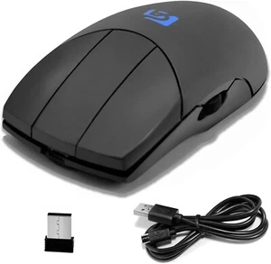 Shengshou 3Button Mouse Side Scroll Wireless 3 Button with Scroll Wheel Black JP - Picture 1 of 7
