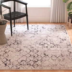SAFAVIEH Amelia Collection ALA783F Grey / Light Grey Rug - Picture 1 of 42