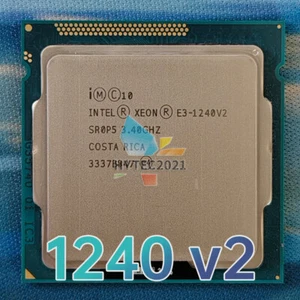 Intel Xeon E3-1240 v2 SR0P5 3.4GHz 4Cores 69W LGA-1155 CPU Processor - Picture 1 of 3