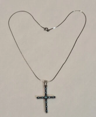 Collana Vintage/ 925 Argento/ Pietre Preziose  - Immagine 1 di 4