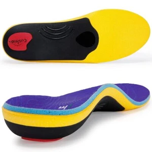 VALSOLE Heavy Duty Support Pain Relief Orthotics - 220+ lbs Plantar Fasciitis - Picture 1 of 5