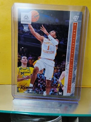 2022-23 Chronicles Draft Picks Pink Luminance Basketball #17 Kennedy Chandler RC - Image 1 of 2