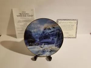W J George - Collector Plate - Touching The Spirit - Running With The Wind - Bild 1 von 2