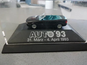 Rietze Audi descapotable negro verde asientos coche 1993 en caja PC EMBALAJE ORIGINAL (47_135) - Imagen 1 de 3
