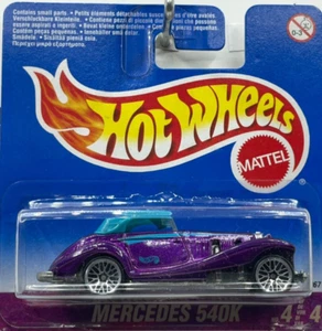 Hot Wheels International short card 1996 / MERCEDES 540K (purple, lw) / 17967 - Picture 1 of 2