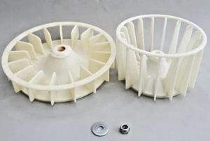 Candy GVSC10DCG-80 condenser Dryer Fans x2 Working Spare Part - Picture 1 of 6