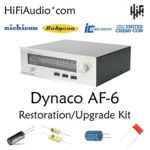 Dynaco AF-6 tuner Restoration upgrade Kit repair service capacitor - Picture 1 of 8
