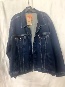 Neu mit Etikett Levi's Herren Vintage Trucker entspannte Passform Jacke Denim Stretch-XXL - Bild 1 von 8