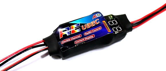 AEO RC Model Input 9V-21V Output 5V 6.2V 7.4V Max 5A Current Display UBEC AC898 - Image 1 of 2