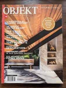 OBJEKT INTERNATIONAL MAGAZINE #46 LIVING IN STYLE SUMMER 2009 - Rare/Vintage! - Picture 1 of 8