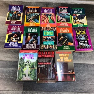 Big Lot 13 Robert Barnard Murder Myster Paperbook Vintage Books - Imagen 1 de 14