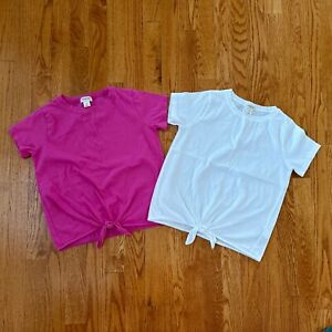Crewcuts Kids Pink And Blue Shirts/Tops, Size 10, Lot Of Two