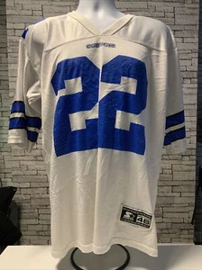 Vintage Starter Emmitt Smith Dallas Cowboys Football Jersey Size Medium Rare - Picture 1 of 9