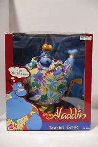 Tourist Genie Doll - Disney's Aladdin - Mattel 12" NIB 1993 Goofy Golf Vacation - Picture 1 of 8