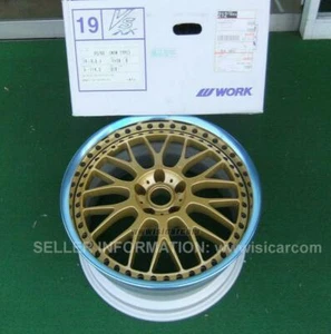 WORKS VS XX NEW TYPE ALUFELGE 19X9,5J +28 (R) H5 PCD 114,3 GOLD 923-49828A - Bild 1 von 10