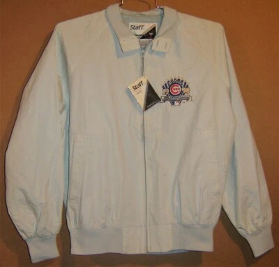 CHICAGO CUBS 1990 ALL-STAR GAME ZIP FRONT JACKET & FREE ALL-STAR GAME PROGRAM - Image 1 of 4