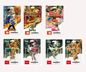 amiibo Street Fighter 6 + Zelda Nintendo Switch 2 / x7P set Luke RIJU - Picture 1 of 9