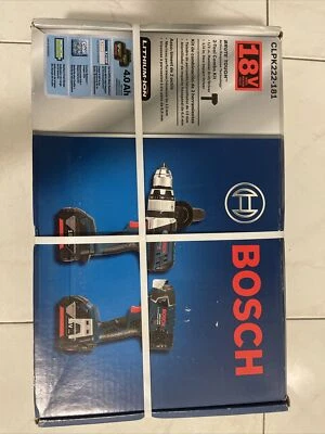 BOSCH CLPK222-181 18V 1/2 in Hammer Drill/Driver & 1/4 in Hex Impact Driver Kit - Image 1 of 4