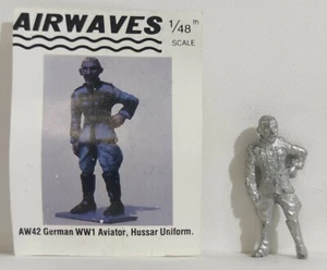 04097 42/ SOLDATINI AIRWAVES - 1/48 - germany WW1 Aviator, Hussar uniform - Picture 1 of 5