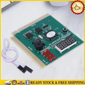 4-Digit LCD Display PCI & ISA Motherboard Tester Diagnostics Motherboard Tester - Afbeelding 1 van 5