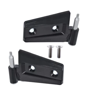 Set Door Hinges Black Replacement Fit For Jeep Wrangler Unlimited JK 07 08-2017 - Picture 1 of 8