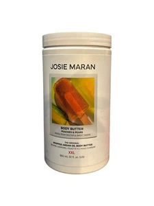 Josie Maran XXL Whipped Argan Oil Body Butter 32oz Peaches&Pears SEALED - Picture 1 of 3