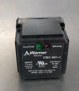 Warner Electric CBC-801-1 Clutch/Brake Control Loc4E37 - Picture 1 of 4