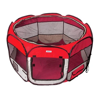 AQPET Box per Animali Cani e Gatti Cuccioli recinto Pieghevole Tessuto - Immagine 1 di 4