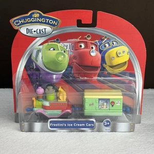 NEW! Chuggington Die Cast Frostini's Ice Cream Cars Toy Train Learning Curve NIP - Picture 1 of 6
