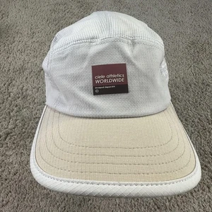Ciele Athletics Hat Cap 5 Panel Strapback White GOCap SC Running Men Performance - Picture 1 of 8