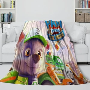 PAW Patrol The Movie Blanket Flannel Throw Room Decoration (Online Order Only) - Picture 1 of 8