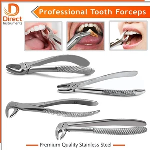 Dental Education Training Forceps for Upper Lower Teeth | Fig 1, 17, 22, 51, 67 - Picture 1 of 8