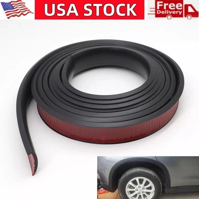 Fender Flares 10" Car Wheel Eyebrow Arch Extension Protector Moulding Trim Strip - Image 1 of 4