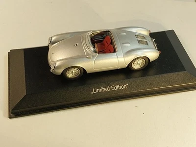 Paul's Model Art Minichamps 1953 Porsche 550 Spyder plateado. Perfecto. Escala 1:43. Foto 1 de 4
