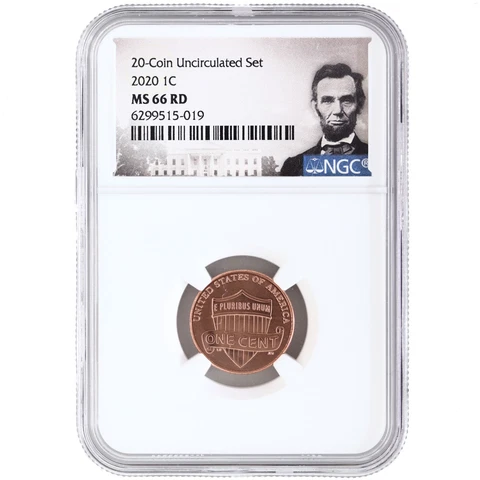 2020 (P) Lincoln Shield Cent NGC MS66RD Cover