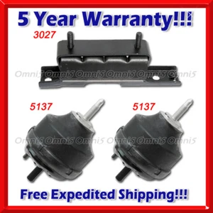 L121 Fit 02-09 Trailblazer Envoy 04-07 Buick Rainier 4.2L Motor & Trans Mount - Picture 1 of 4