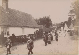 Procession c. 1900 - Nord France Normandie Bretagne - P 2294 - Picture 1 of 1