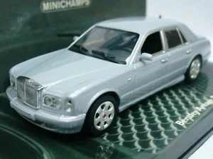 WOW EXTREMELY RARE Bentley Arnage R S2 RL 6.75 16V 2001 Ice Blue 1:43 Minichamps - Picture 1 of 3