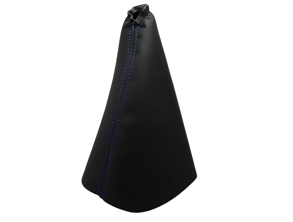 NISSAN KUBISTAR (2003-2009) Soufflet Levier De Vitesse 100% Cuir - Couture Bleu - Photo 1/1