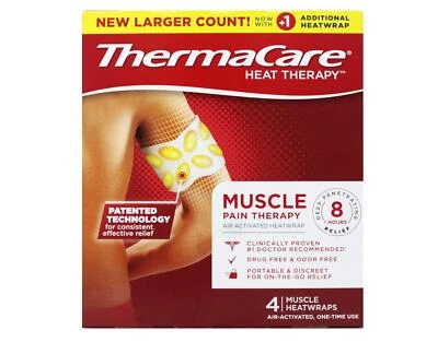 Thermacare Heatwraps Muscle Pain Therapy, 4 Count - Image 1 of 3