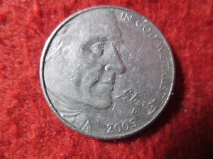 2005-D Jefferson Buffalo Nickel Off Center - Bild 1 von 2