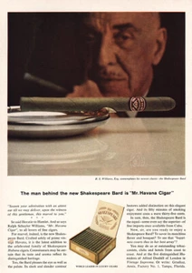 1964 Shakespeare Cigar: Mr Havana Cigar Vintage Print Ad - Picture 1 of 1