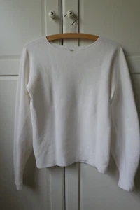 Uniqlo Pullover Gr. XS 34/36 weiss neuw. Baumwolle - Bild 1 von 7