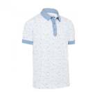 ***Brand New***  Callaway X Chev Mephis All Over Print Polo Bright White