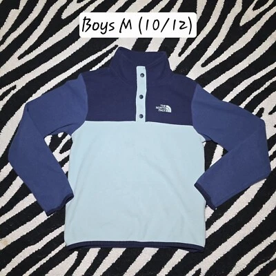 Pulôver de lã azul masculino The North Face M (10/12) - Imagem 1 de 4