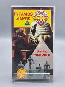 Doctor Who - Pyramids Of Mars BBC Video Tom Baker (Complete & Unedited) VHS 1985 - Picture 1 of 3