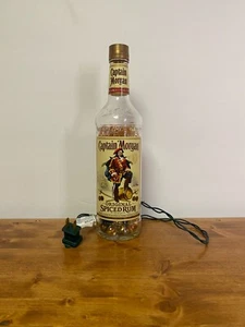 Captain Morgan Rum Light Up Bar Lounge Party Decor Liquor Bottle Light - Picture 1 of 10