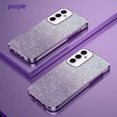 Funda Carcasa Brillo Para Samsung S24 S23 Ultra S22 Plus A55 5G Bling Protector Foto 1 de 4